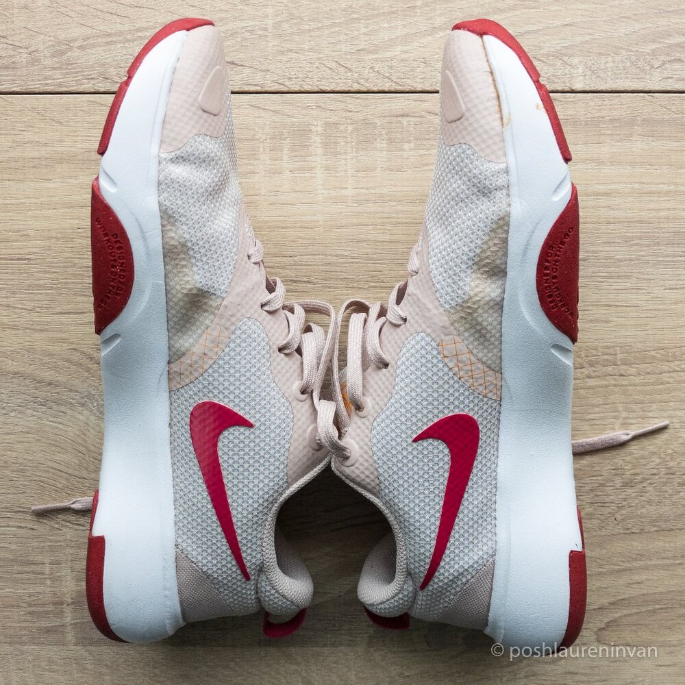 Nike City Rep TR Pink Oxford Training Shoes 9 Cross Trainer Gym Workout Rose